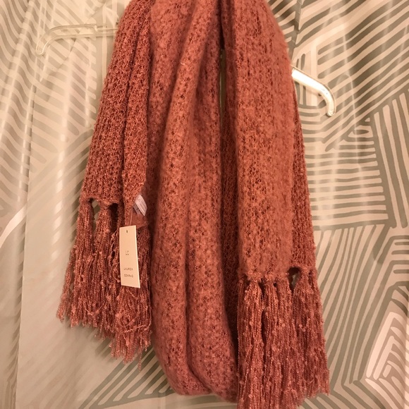 NWT LC Lauren Conrad Brushed Knit Oblong Scarf - Picture 2 of 5